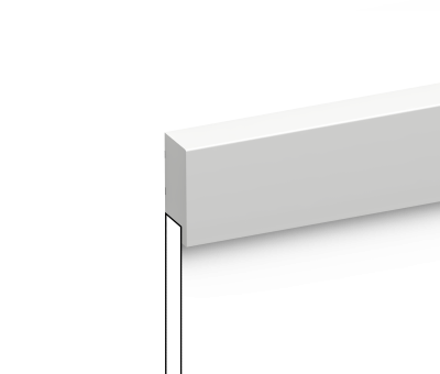 Финишный молдинг LF1 NP HI WOOD 50мм х 17мм х 2,7м (30 шт.)